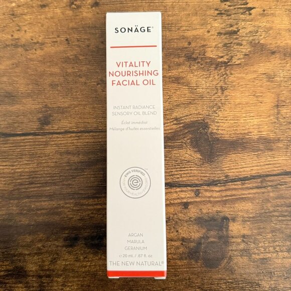 Sonage Vitality Nourishing Facial Oil Full Size Hydration Glow Without Grease - Picture 6 of 9